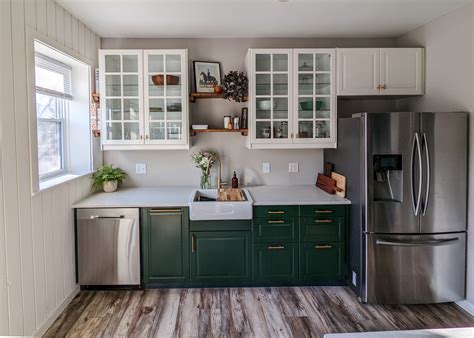 antique white cabinets with stainless steel appliances|white appliances with stainless accents.